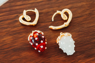 Strawberry Drops Earrings