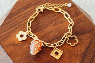 Strawberry Charm Bracelet