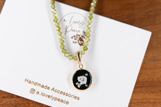 Blooming in Dark Necklace
